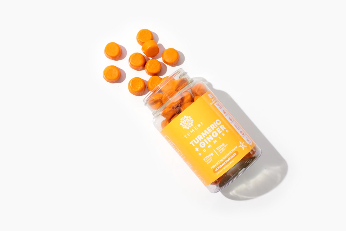 Older adult staying active with natural supplement support
